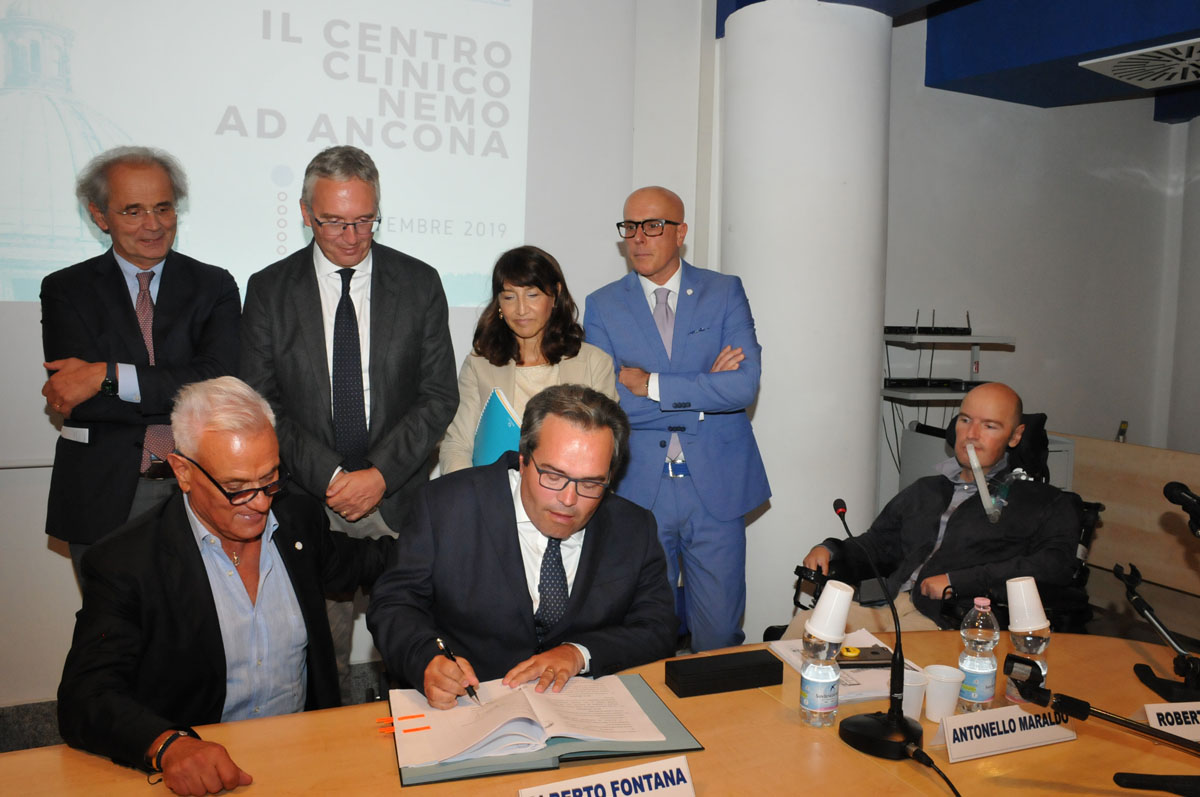 Regione Marche, Centro clinico NeMo per le malattie neuromuscolari. Firmato l'accordo (Il Martino - ilmartino.it -)