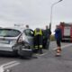 Ascoli Piceno, incidente stradale sulla Piceno Aprutina i Vigili del Fuoco estraggono un ferito dalle lamiere
