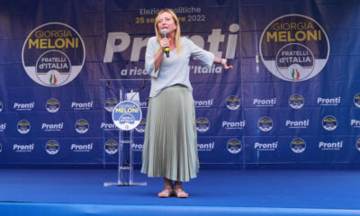 Giorgia Meloni apre la campagna elettorale ad Ancona