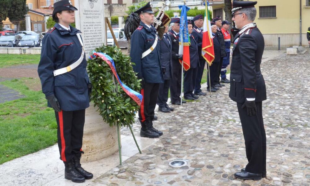 cerimonia in ricordo del carabiniere antonio fazzini ascoli