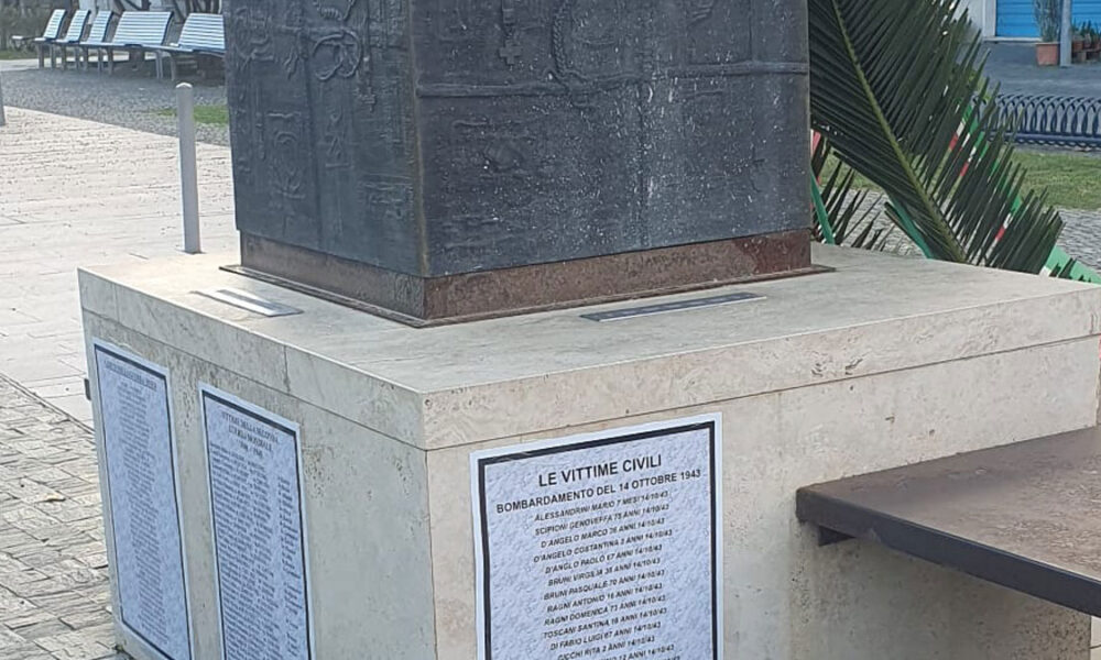 monumento caduti martinsicuro piazza cavour incompleto