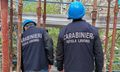 carabinieri tutela del lavoro attività sospese ascoli fermo