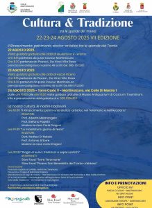 cultura e tradizione tra le sponde del tronto 2025 locandina
